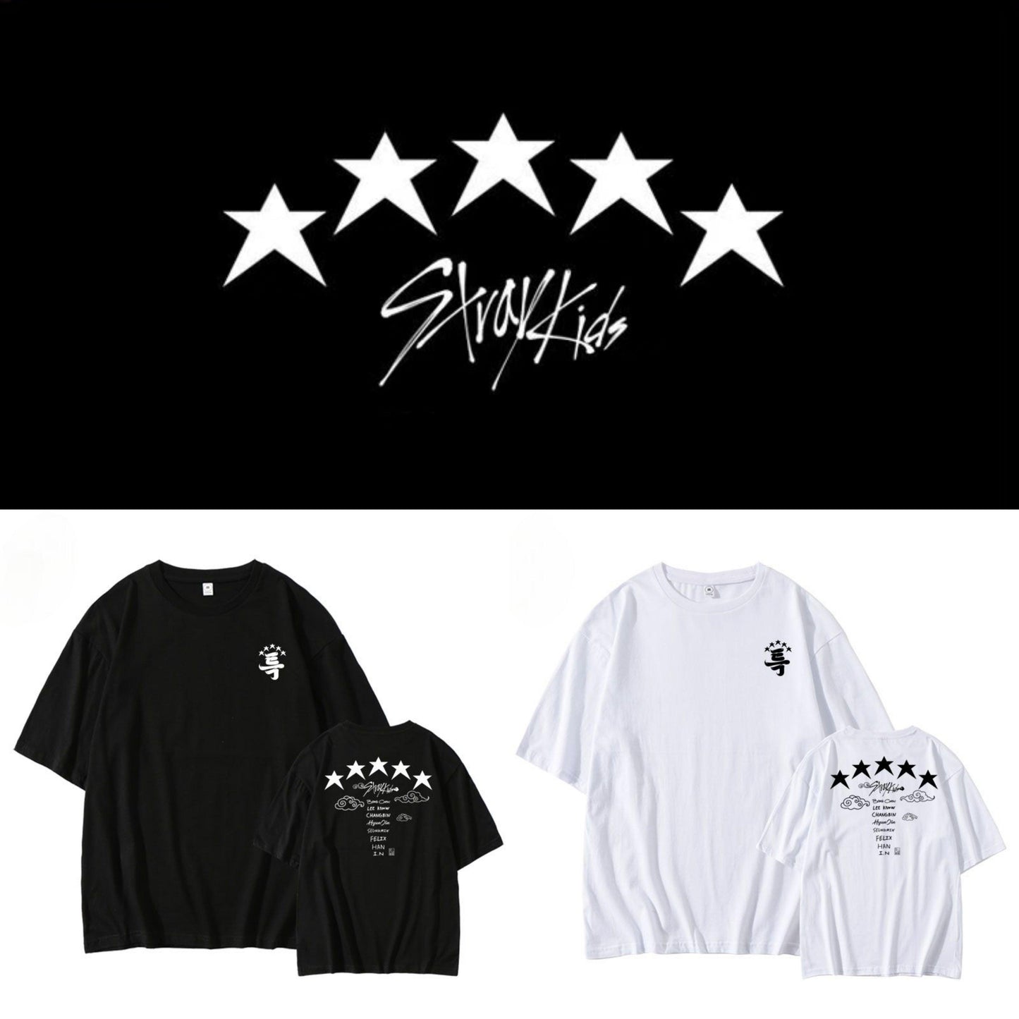 Stray Kids 5-STAR 綿100% Tシャツ