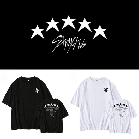 Stray Kids 5-STAR 綿100% Tシャツ