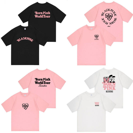 BLACKPINK BORN PINK Tシャツ 綿100%