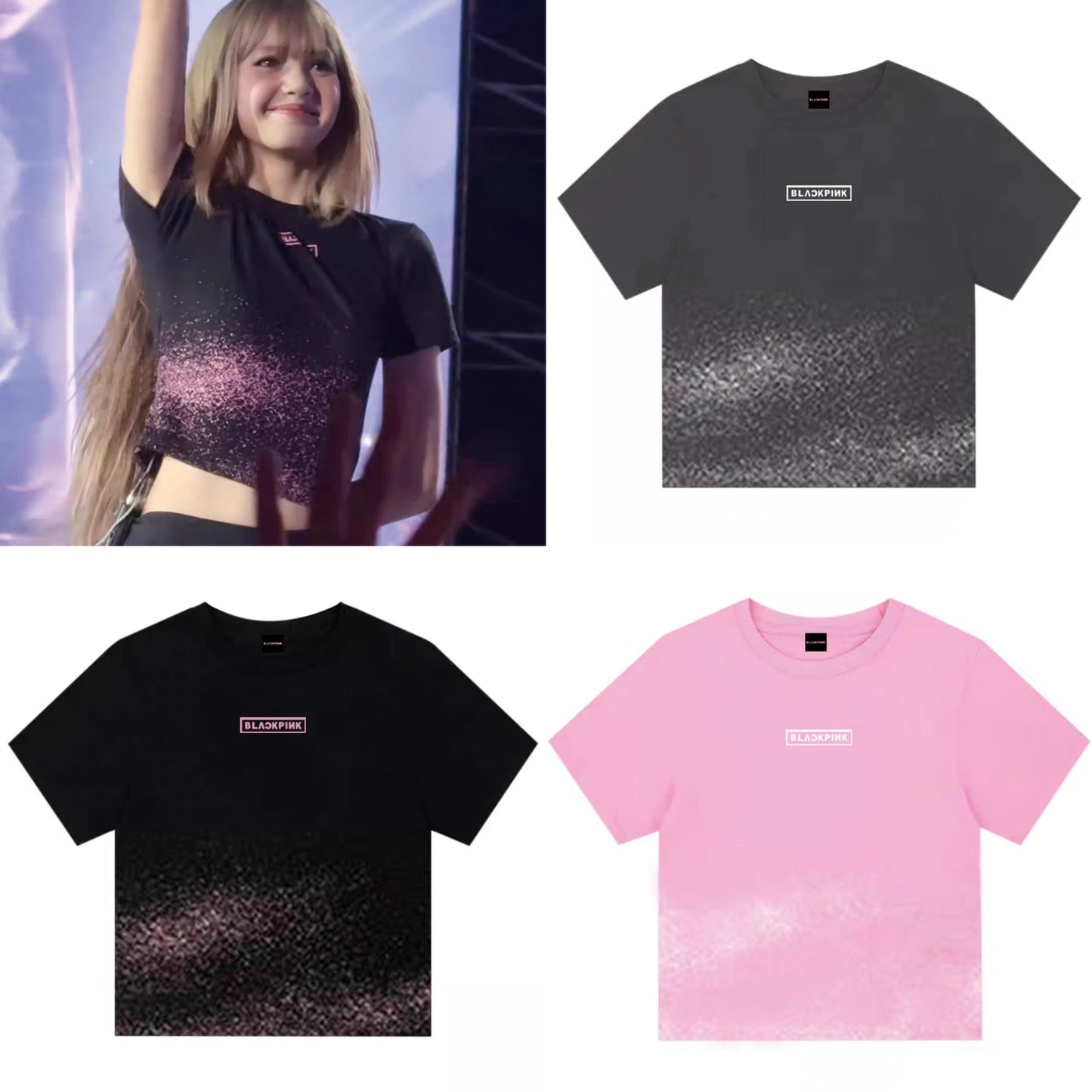 BLACKPINK DEADLINE Tシャツ 綿100％