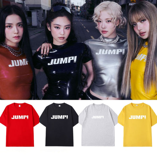 BLACKPINK DEADLINE JUMP Tシャツ 100％コットン