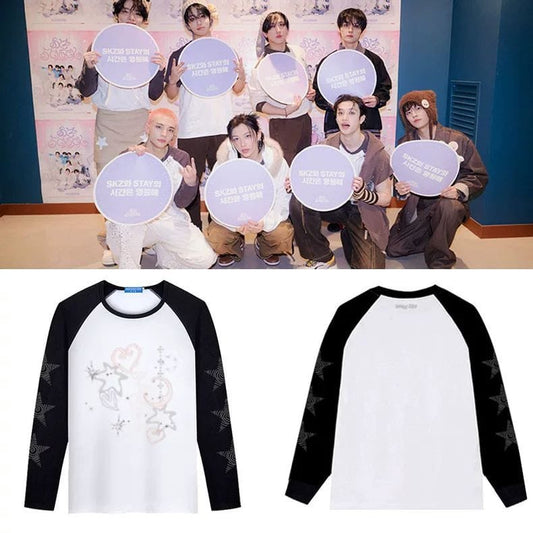 Stray Kids SKZ 5'CLOCK ロングスリーブTシャツ