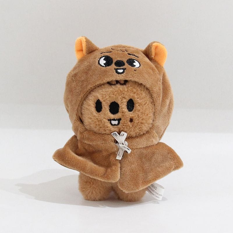 STRAY KIDS SKZ 5'CLOCK SKZOO 10-12CM PLUSH OUTFIT