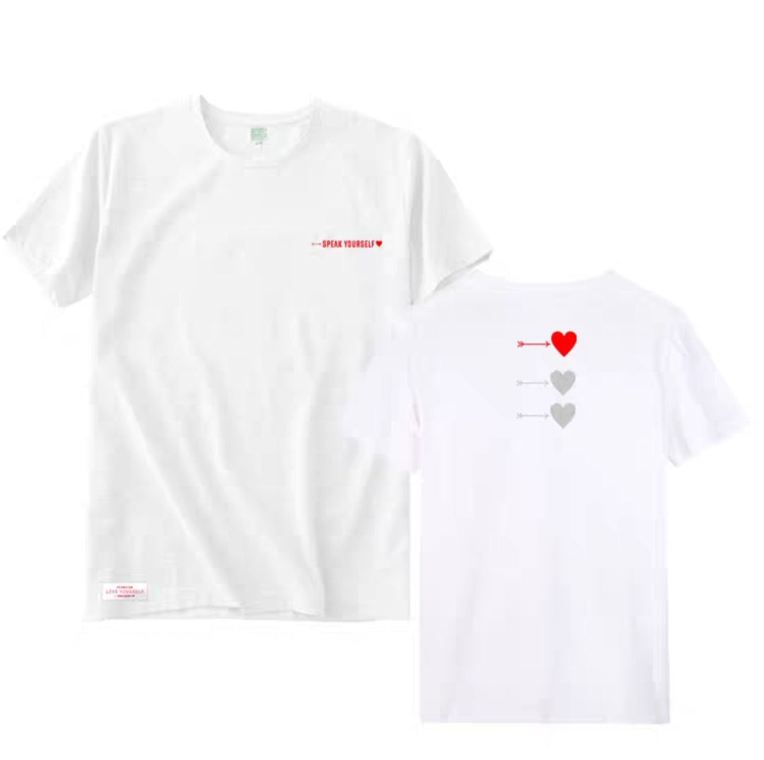 BTS WORLD TOUR L.Y SPEAK YOURSELF Tシャツ 綿100%