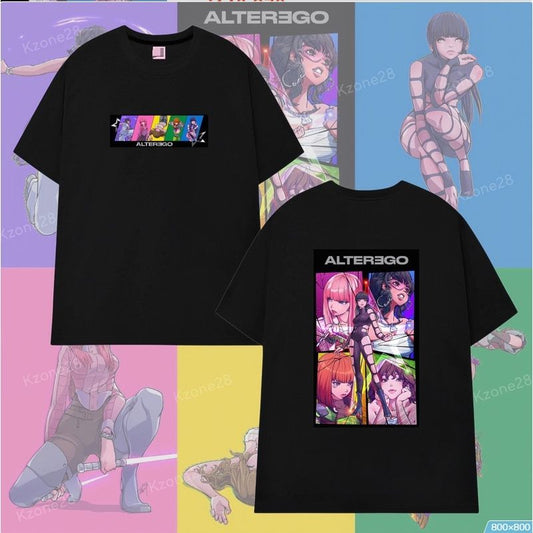 BLACKPINK リサ アルターエゴ コミック Tシャツ 100% コットン
