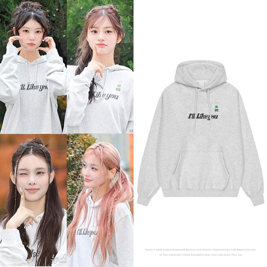 ILLIT I'LL LIKE YOU パーカー
