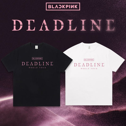 BLACKPINK DEADLINE Tシャツ 綿100%