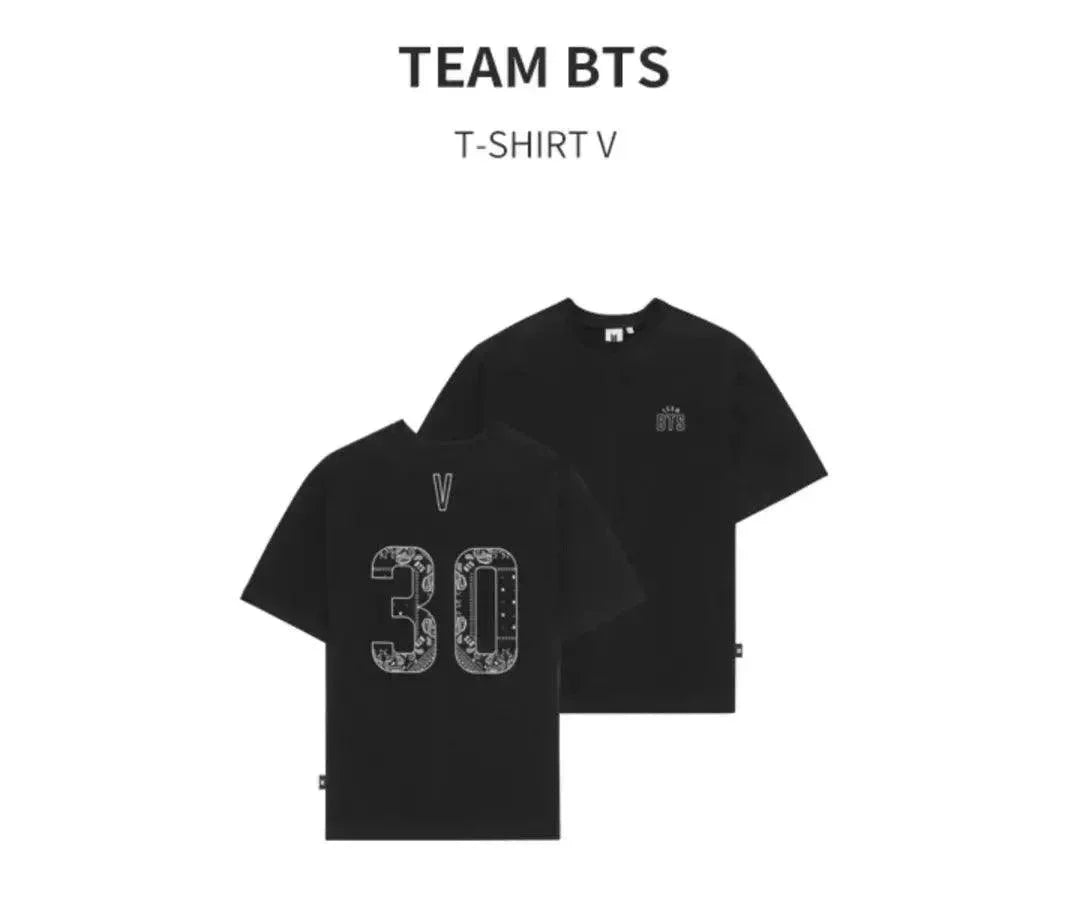 BTSチームTシャツ 綿100%