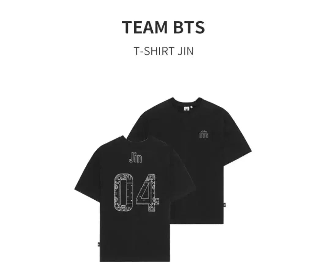BTSチームTシャツ 綿100%