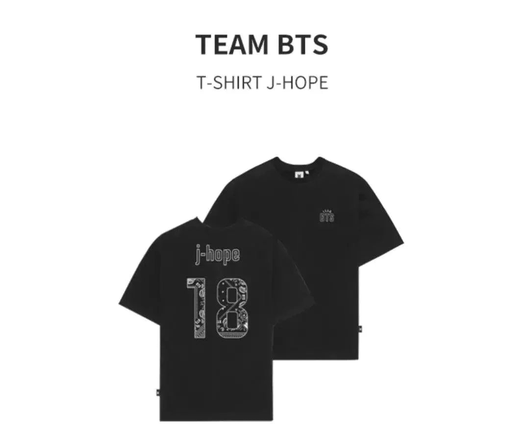 BTSチームTシャツ 綿100%