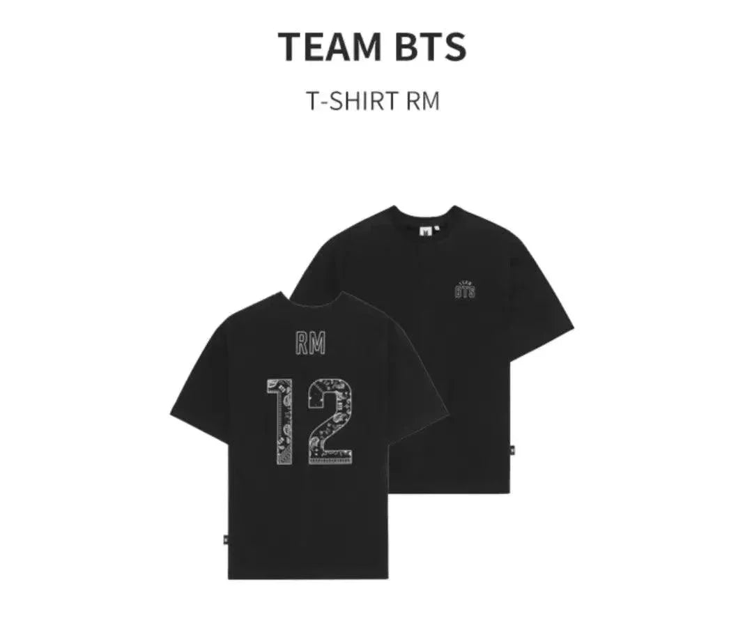 BTSチームTシャツ 綿100%
