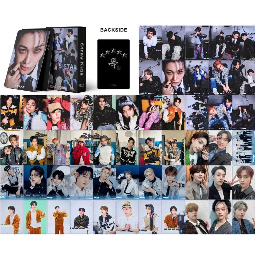 STRAY KIDS PHOTOCARDS DO IT, KARMA, ATE, HOP, GIANT, 5 STAR, MANIAC, MAXIDENT + VARIOUS OPTIONS!✨ (55 PCS)
