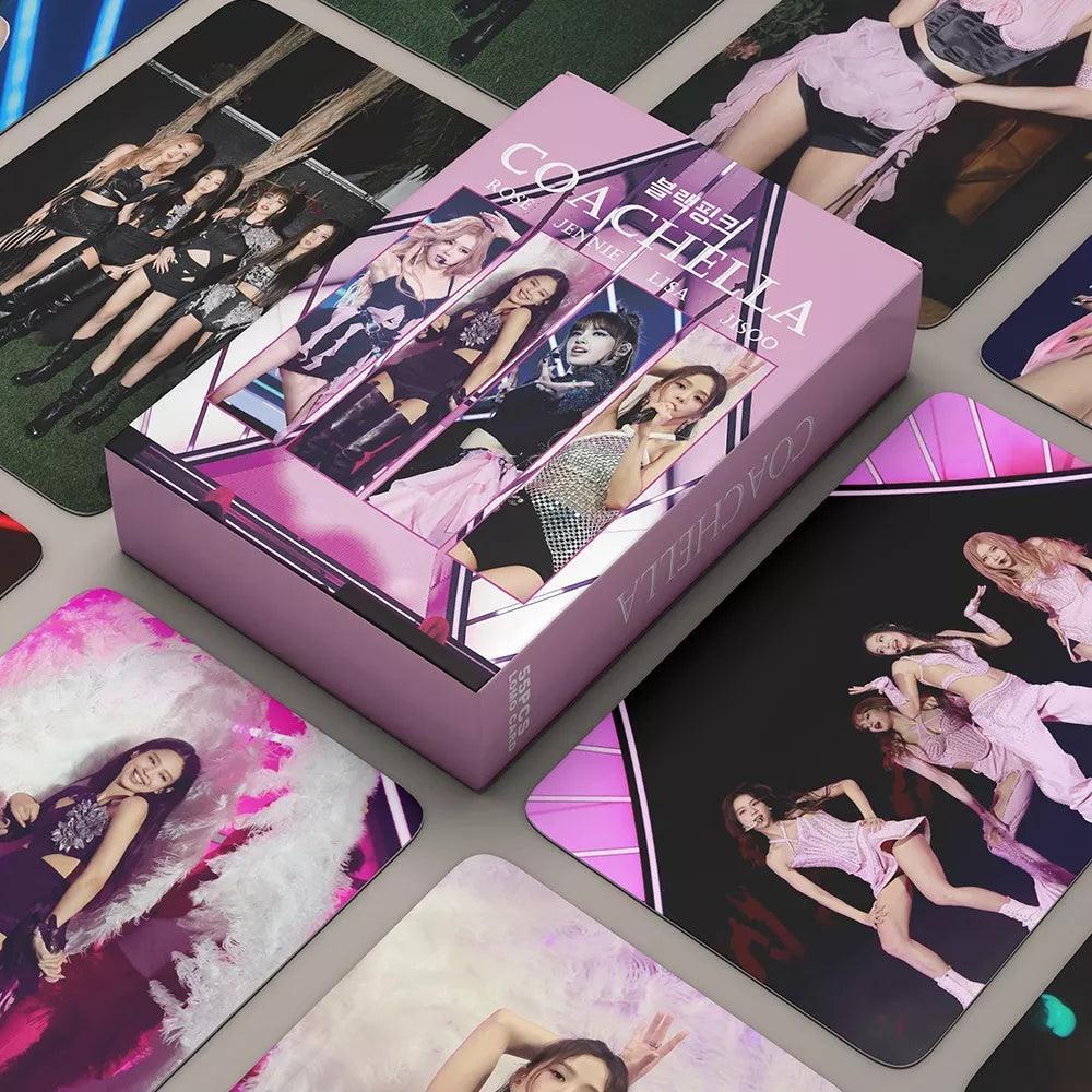 KIT WITH 55 PHOTOCARDS BLACKPINK COACHELLA