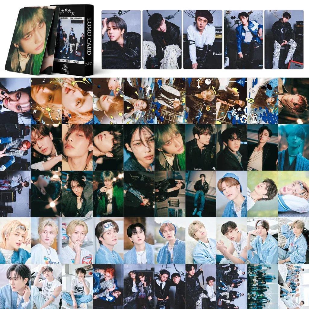 STRAY KIDS PHOTOCARDS DO IT, KARMA, ATE, HOP, GIANT, 5 STAR, MANIAC, MAXIDENT + VARIOUS OPTIONS!✨ (55 PCS)