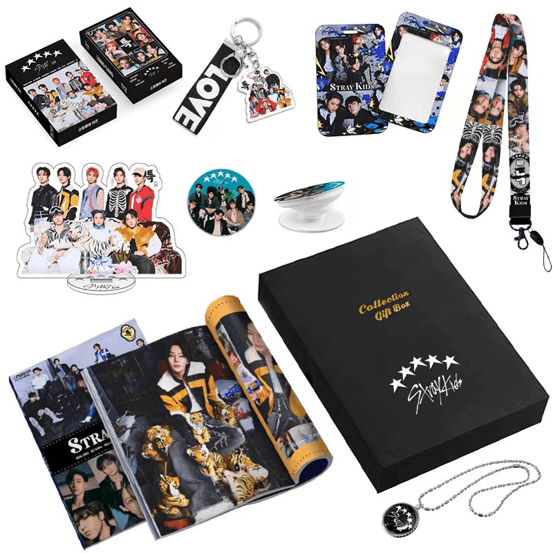フォトブック、フォトカード、ネックレス、ポップソケッツ、その他グッズ付きキット（各種グループ！✨）